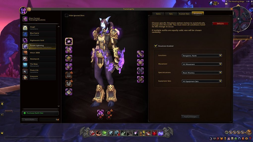 Neues Transmogsystem in WoW: Midnight.