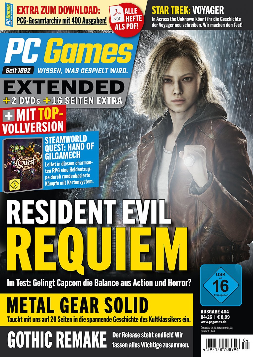 Das Cover der PC Games Extended 04/26