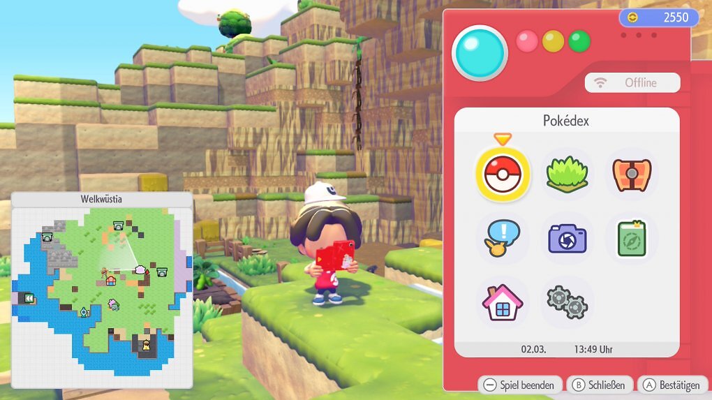 Ein Pokédex darf natürlich in keinem Pokémon-Spiel fehlen. Auch in Pokopia könnt ihr euch der Vervollständigung widmen.