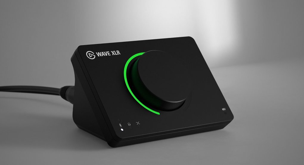 Kompakt und übersichtlich - das Elgato Wave XLR Audio-Interface