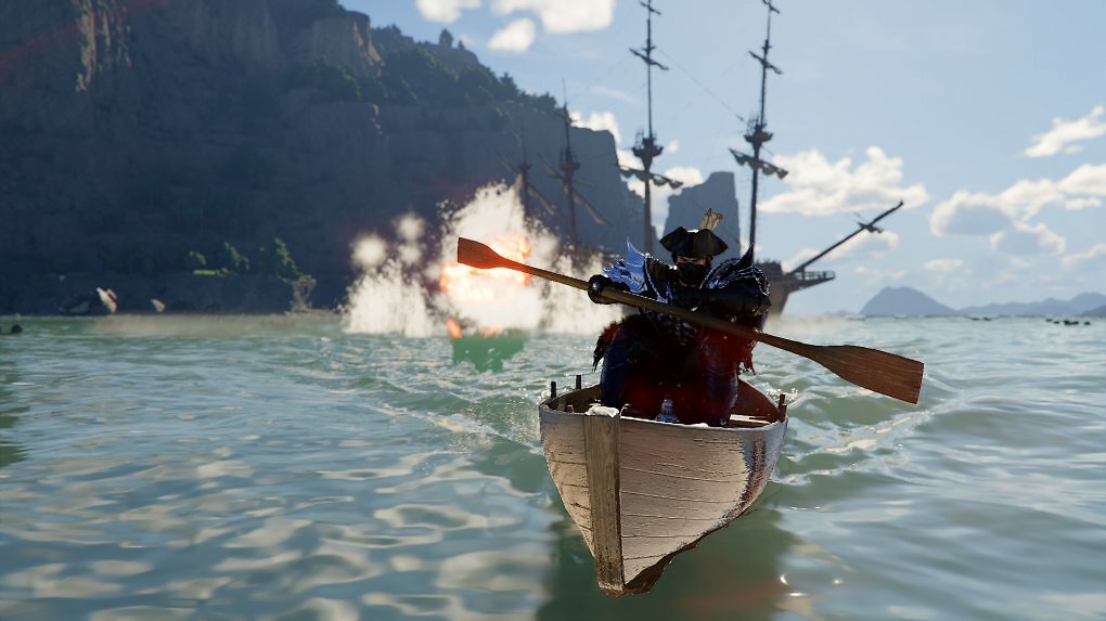 Falls ihr zwischen den ganzen Bossen einen schicken Piratenhut benötigt, der auch noch auf Schätze aufmerksam macht: Schaut in Vellua auf dem Schiff vorbei!