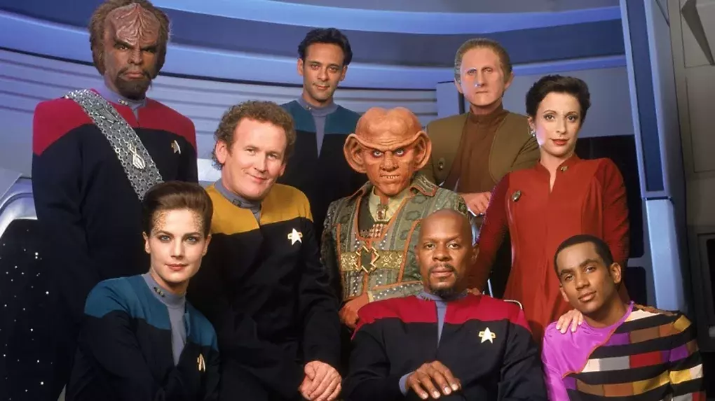 Die Crew der Deep Space Nine.
