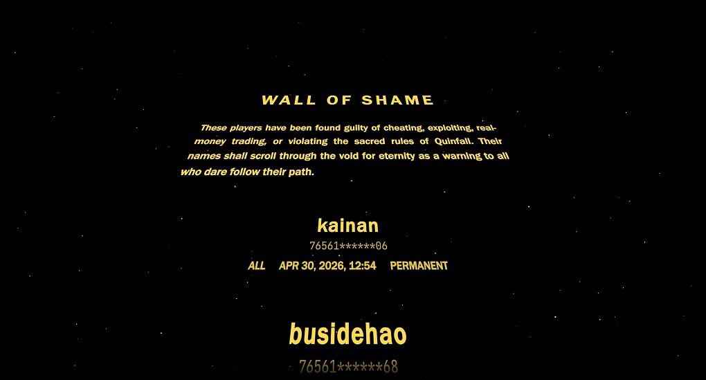 Wer in diesem MMO cheatet kommt auf die öffentliche Wall of Shame (2)