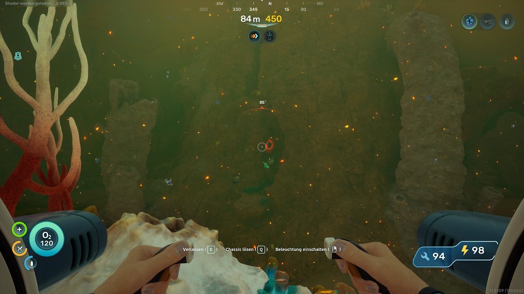 Im Vulkangebiet seht ihr die Höhle mit Naheemas zweitem Bunker direkt, wenn ihr auf der richtigen Position über der Kuppelkoralle seid.