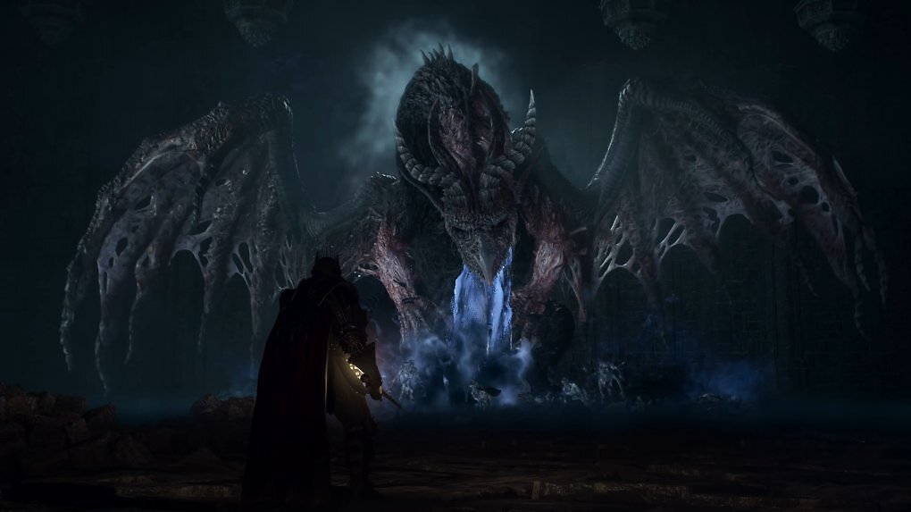 Dragon's Dogma schafft es immer wieder darzustellen, wie mächtig und groß Drachen im Vergleich zu Menschen sind.