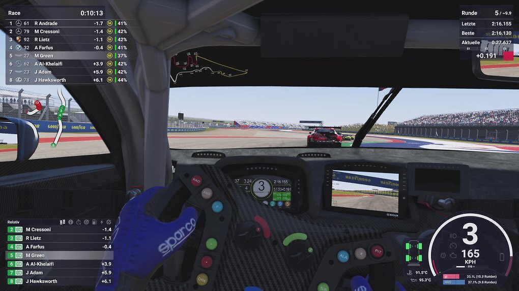 Nachdem GT3s häufig in Multiclassing-Serien wie der WEC eingesetzt werden, fällt der aerodynamische Unterschied zu den Hypercars und LMP-Boliden ordentlich auf.