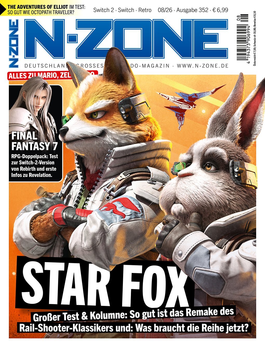 Das Cover der N-ZONE 08/26