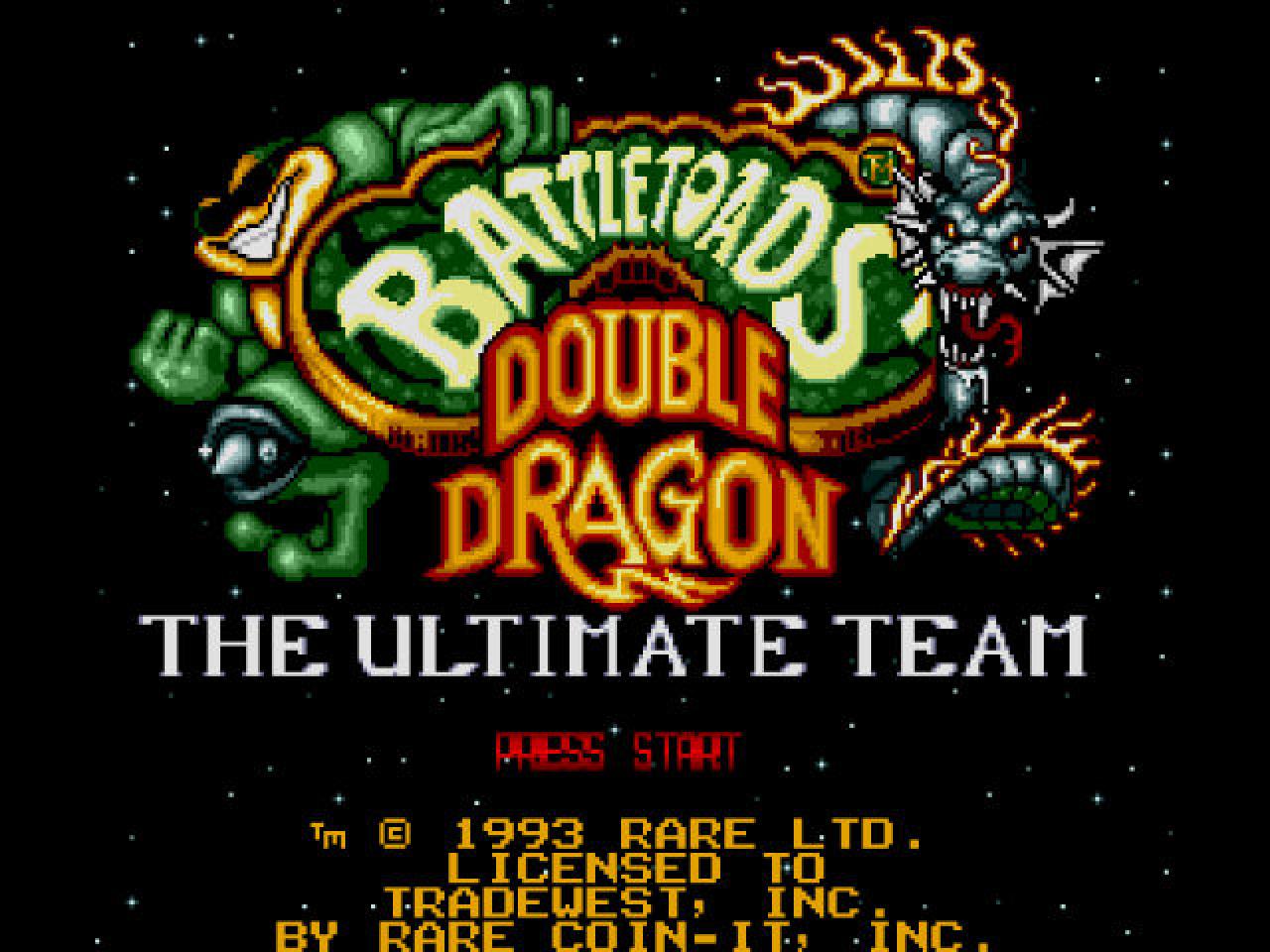 [23/10/2001] Das SNES-Game Battletoads & Double Dragon: The Ultimate Team vereinte zwei der damals wohl besten Sidescrolling-Beat'em Up's: Technos Japans Double Dragon und Rares Battletoads. Der Spieler hatte somit die Auswahl aus fünf Charakteren Billy und Jimmy Lee von Double Dragon oder Zitz, Pimple und Rash von Battletoads. Diese Mischung konnte nur von Erfolg gekrönt werden.