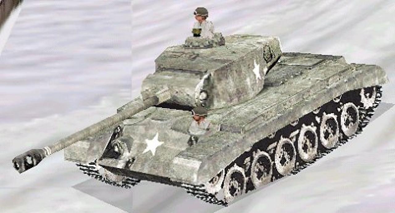 [26/11/2001] Noch ein Mod: ein Winter-Pershing.