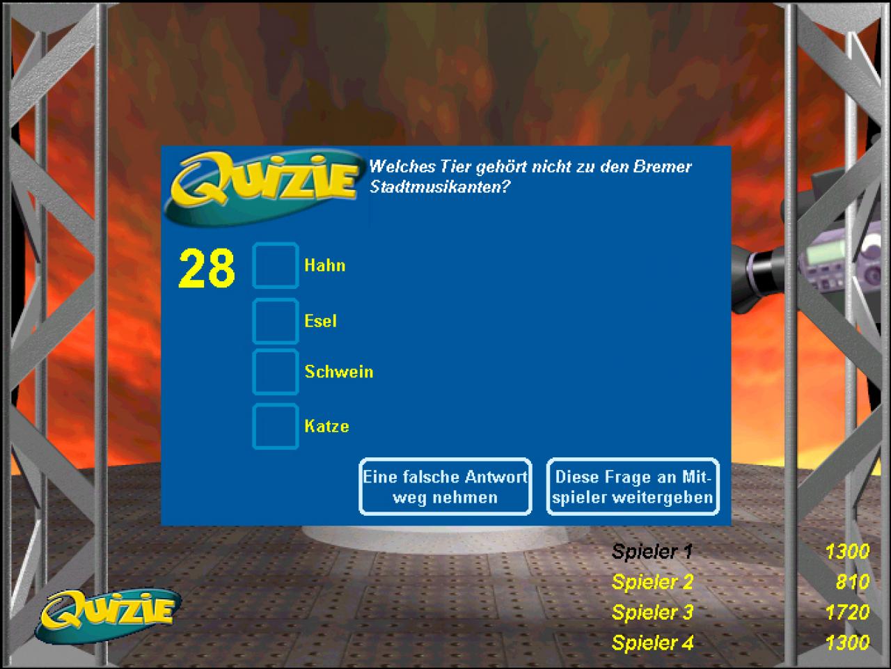 [26/11/2001] Diese billige Grafik wird von den Entwicklern als &rsquo;gerendertes 3D-Studio&rsquo; bezeichnet.