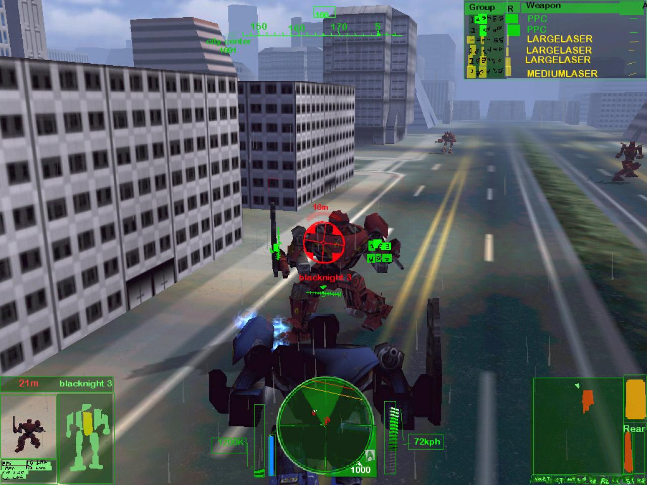 [26/11/2001] Für eine Roboter-Simulationen ist die eckige Grafik vorbildlich gelungen.