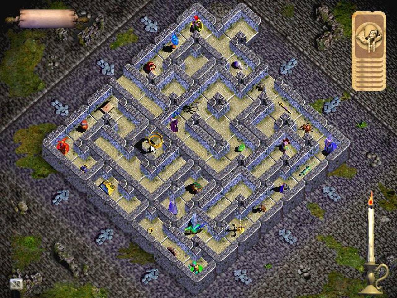 [26/11/2001] Optisch fällt die PC-Version sogar im Vergleich mit dem Brettspiel ab.