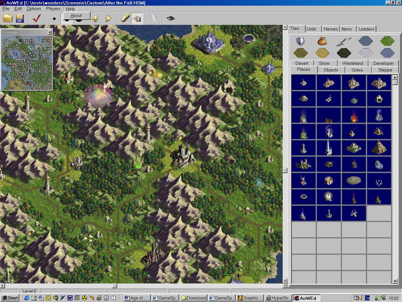 [26/11/2001] DO IT YOURSELF Im mitgelieferten Editor entwerfen Sie eigene Missionen.