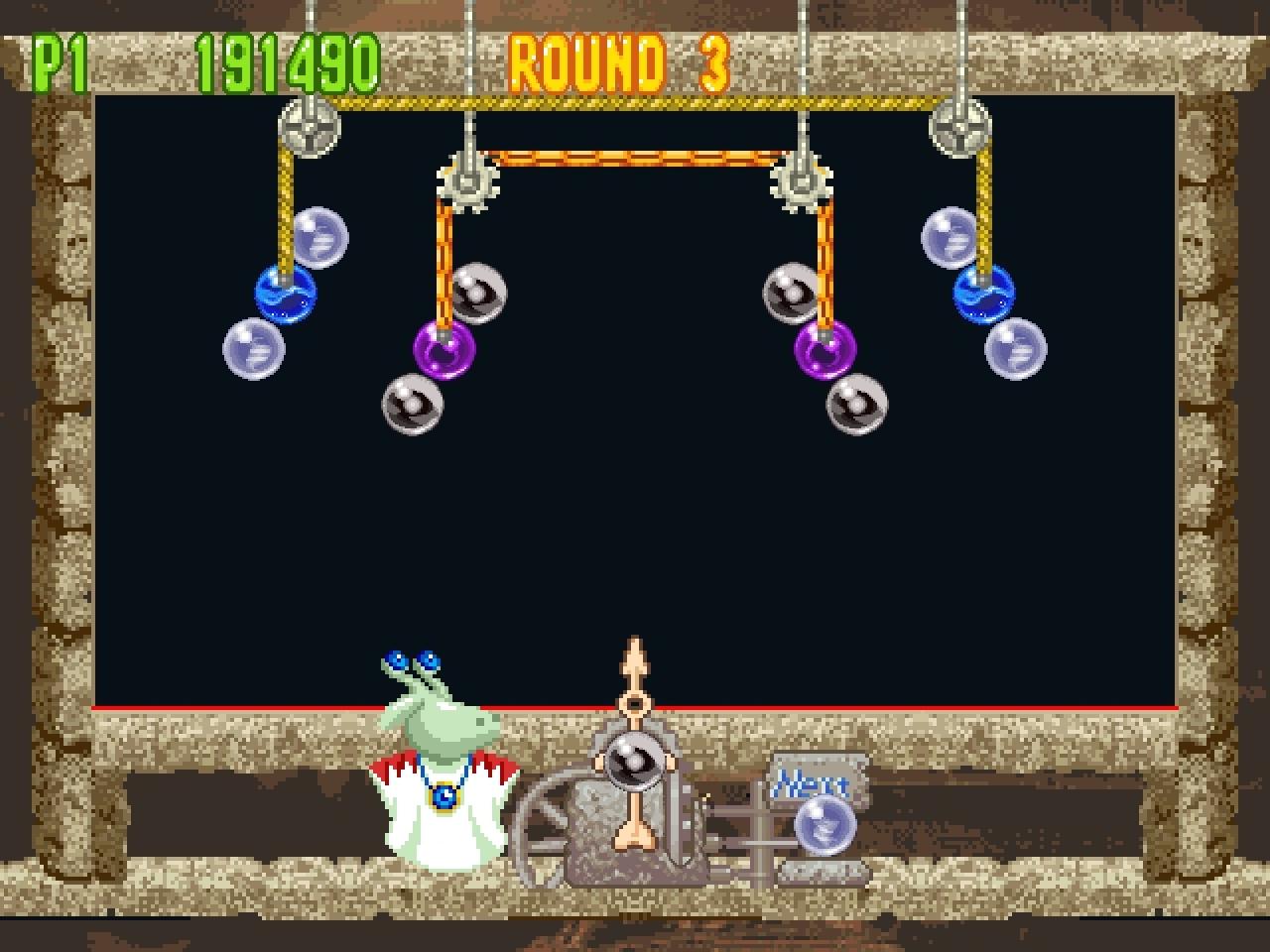 [26/11/2001] Balanceakt Sobald eines der Seilenden den Boden berührt, ist das Spiel verloren.