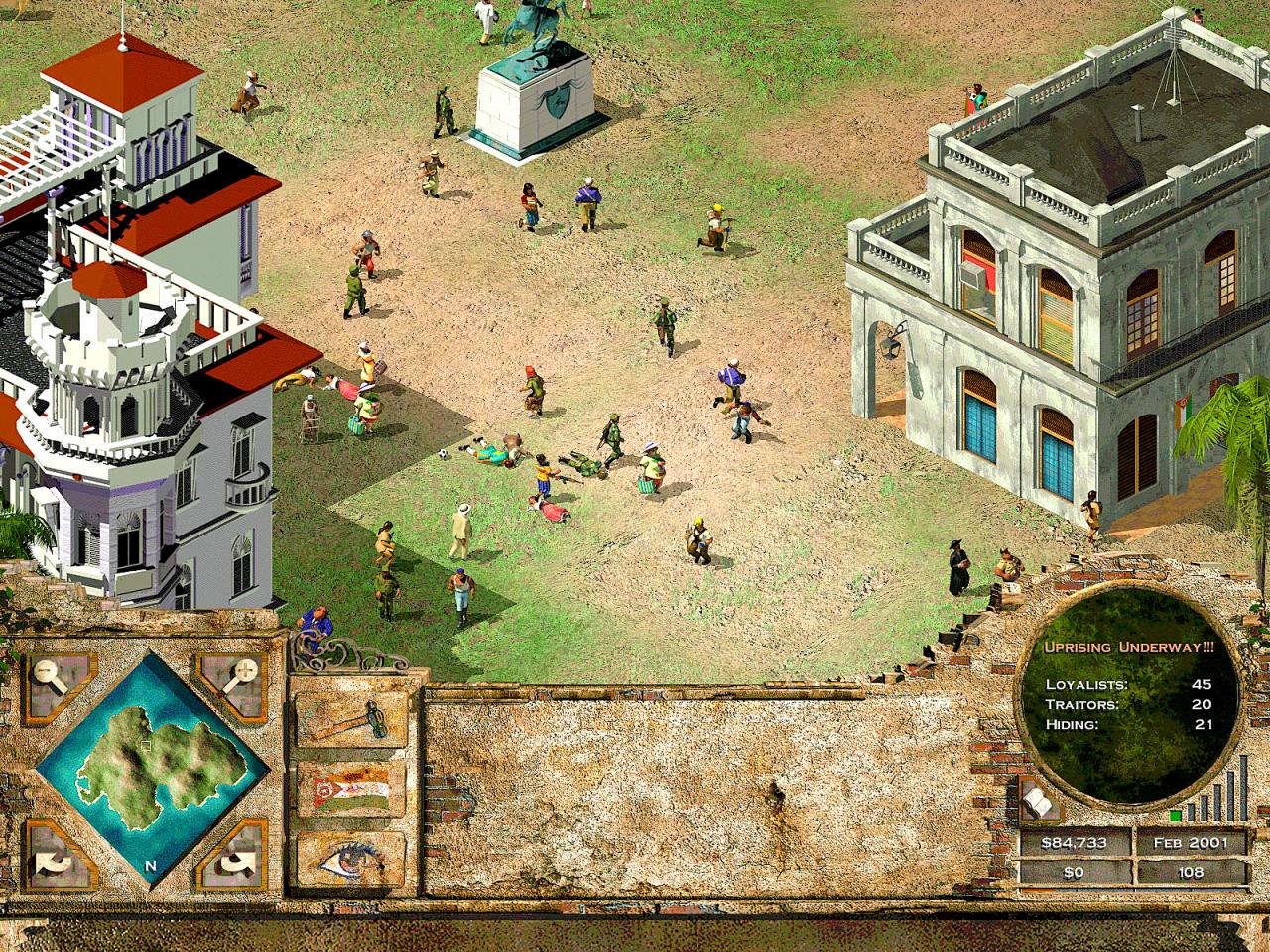 [26/11/2001] Tropico: Künftig können Sie auch selbst Spielumgebungen gestalten.