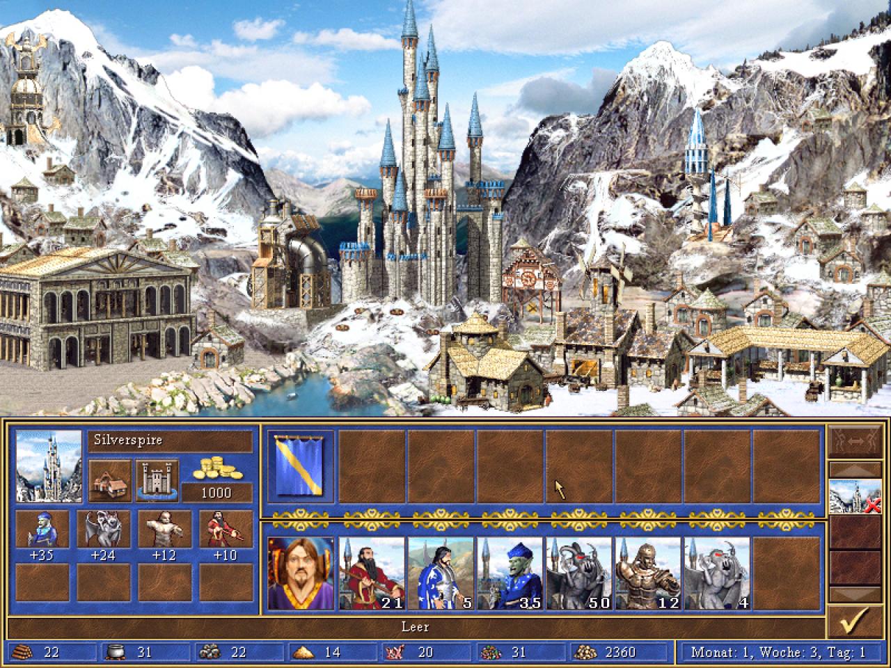 [26/11/2001] Jede Kampagne thematisiert eigene Städte und Kreaturen. In Masters of the Elements requirieren Sie beispielsweise hauptsächlich Magier.