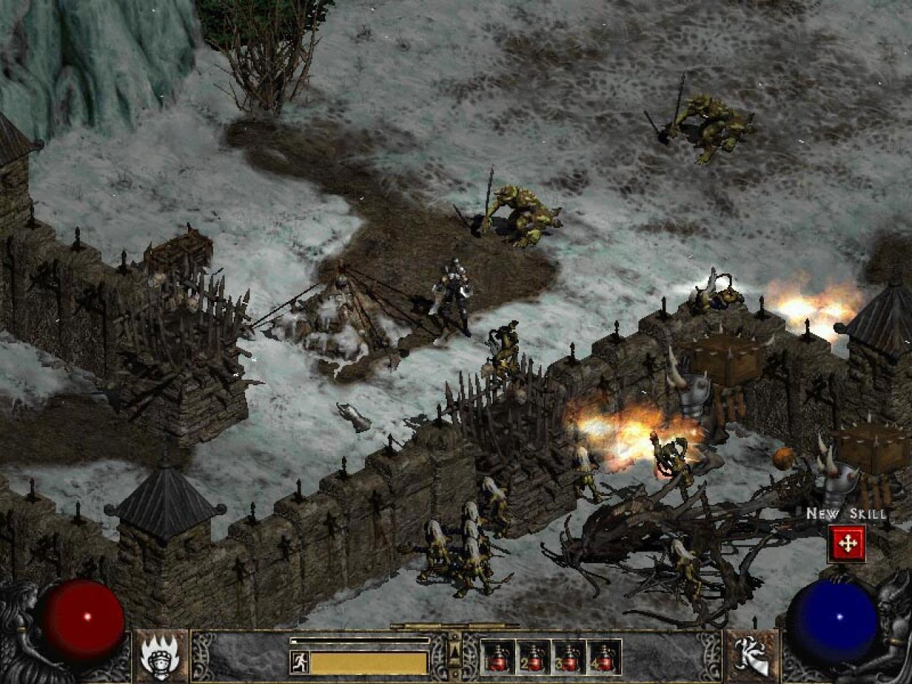 [26/11/2001] 2001: Das Addon Diablo 2: Lord of Destruction erweitert das Hauptprogramm unter anderem um einen neuen Akt, sechs frische Quests, zwei spielbare Charaktere (Druide und Asassine) sowie 100 neue einzigartige Items. Ferner wurde die Auflösung von 640x480 auf 800x600 Pixel hochgeschraubt.