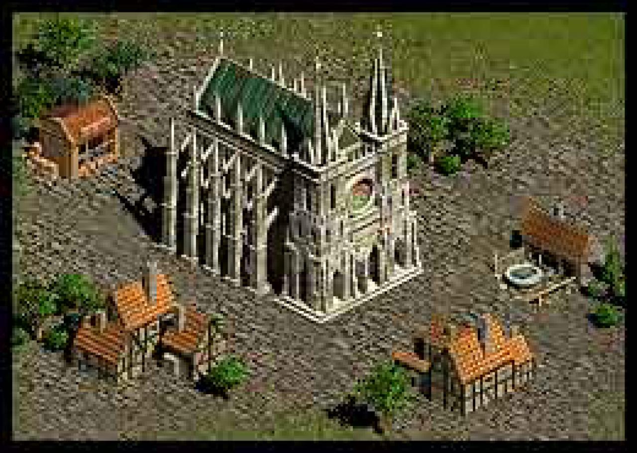 [26/11/2001] Eine Kirche hat dieses Dorf bereits - gewinnbringende Industriezweige eher nicht.