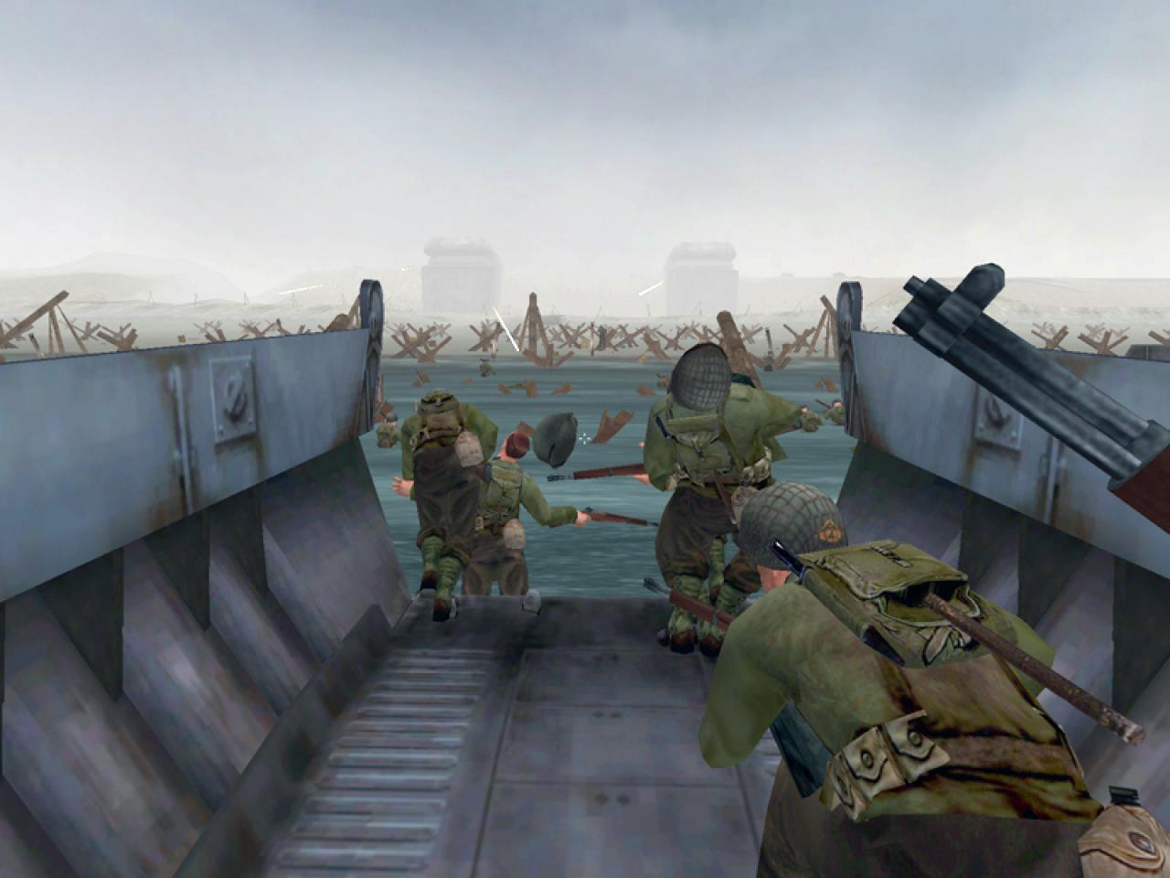 [26/11/2001] Die Kriegsszenenvon Medal of Honor werden von klassischer Musik untermalt.