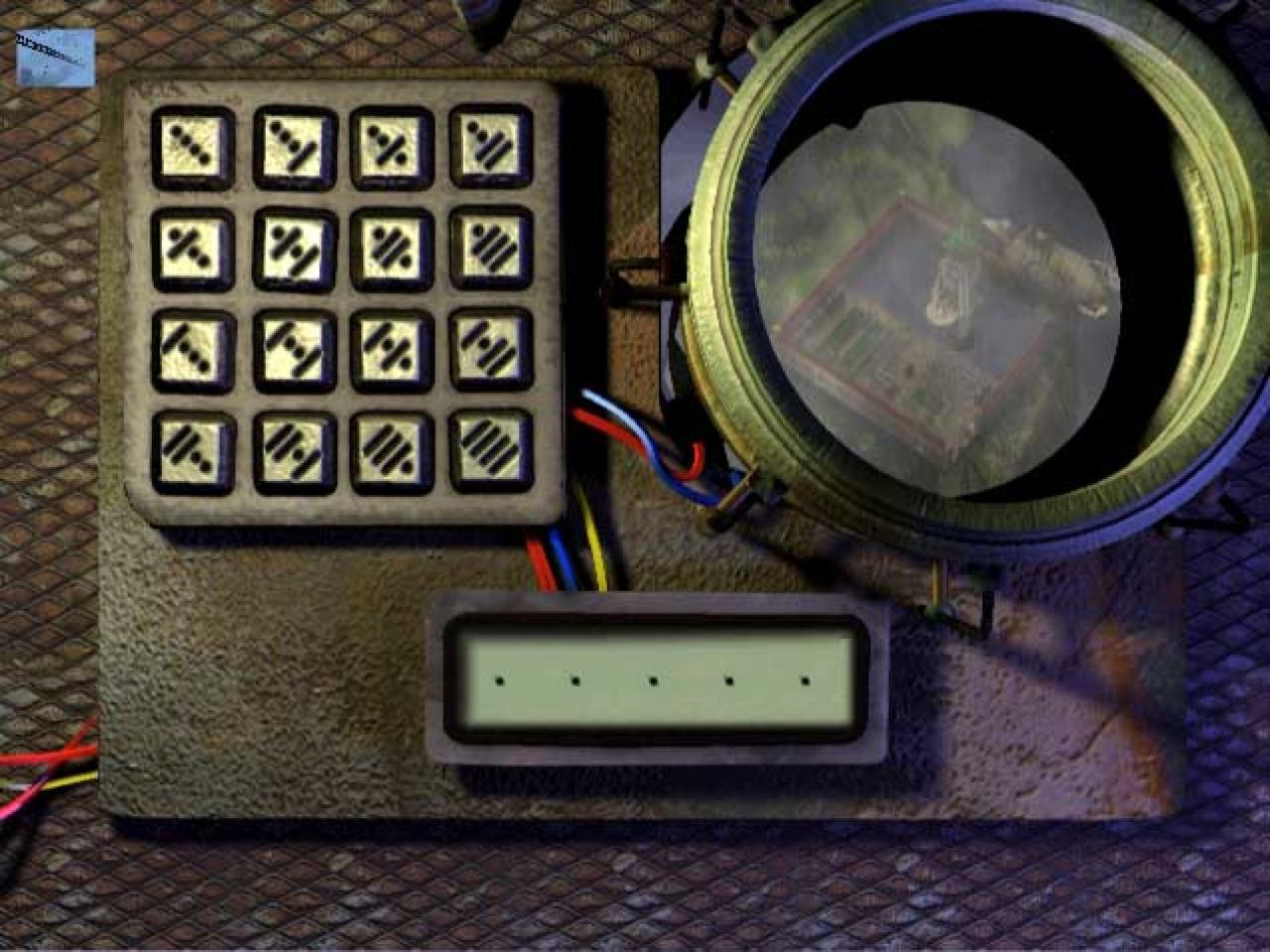 [26/11/2001] UND JETZT? Die Aufgaben sind meist klassisch wie dieses Tastaturrätsel, mitunter aber sehr schwer.