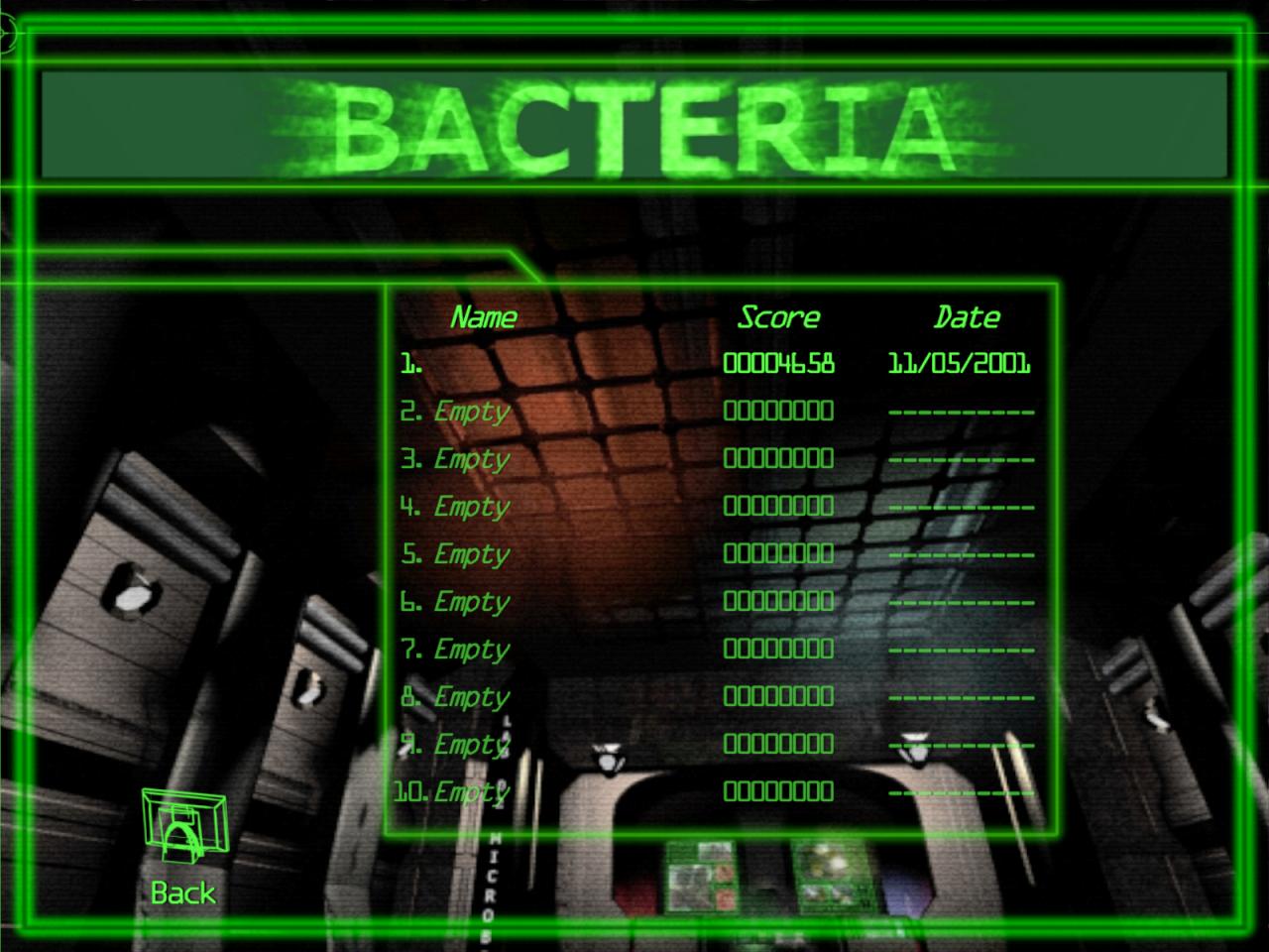 [26/11/2001] Sieh an, eine Highscore-Liste! Ob jemand mitspielt?