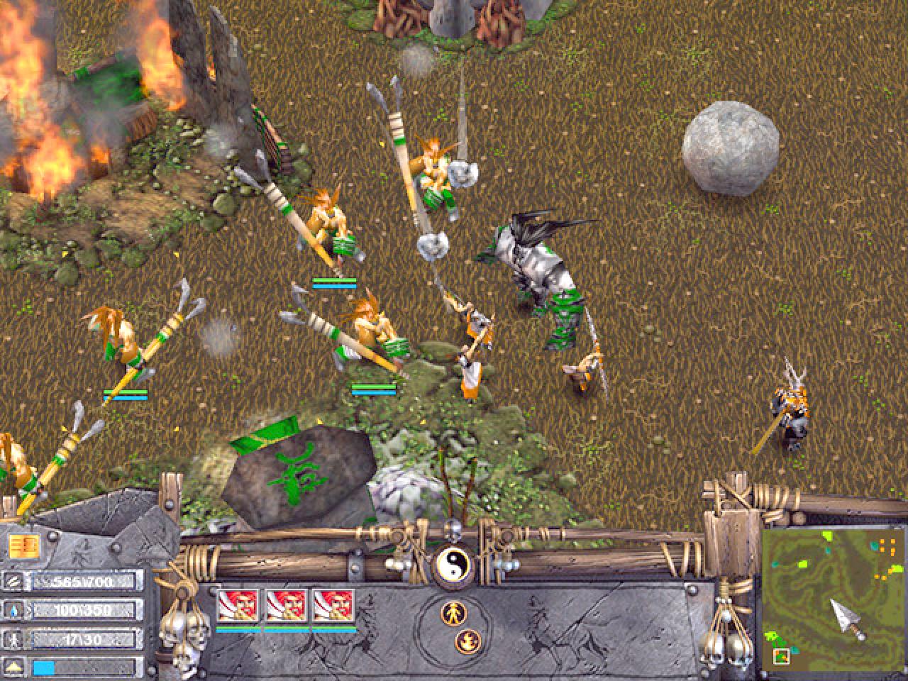 [26/11/2001] Battle Realms - die Demo enthält das Tutorial und drei Skirmish-Missionen.