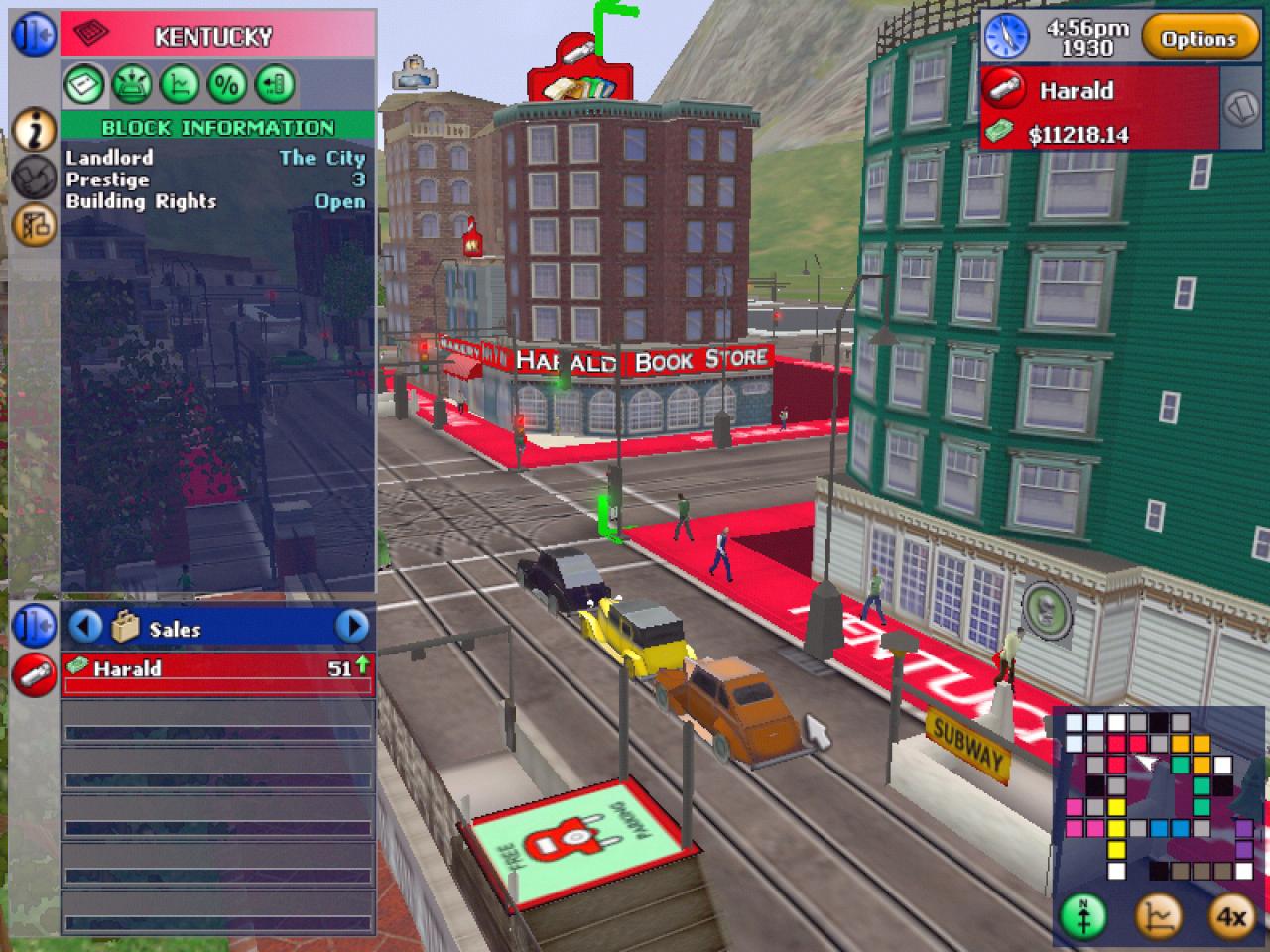 [26/11/2001] Monopoly Tycoon - in der Demo gibt es bereits das Tutorial zum Durchspielen.
