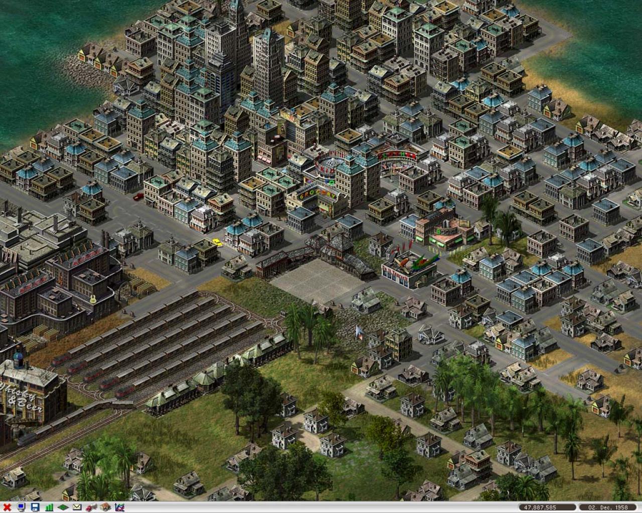 [25/03/2002] Industriegigant: Innerhalb von 100 virtuellen Jahren (1960 - 2060) ist es Ihre Aufgabe, Wirtschaftskreisläufe aufzubauen. Fabriken, Waren, Geschäfte, Transportwege, Rohstoffe. Alles wichtige ist dabei.