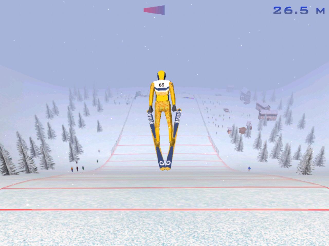 [05/03/2002] Dass Skispingen die einzig nicht alpine Disziplin bei Winter Spiele 2002 ist, macht die Sache auch nicht besser.