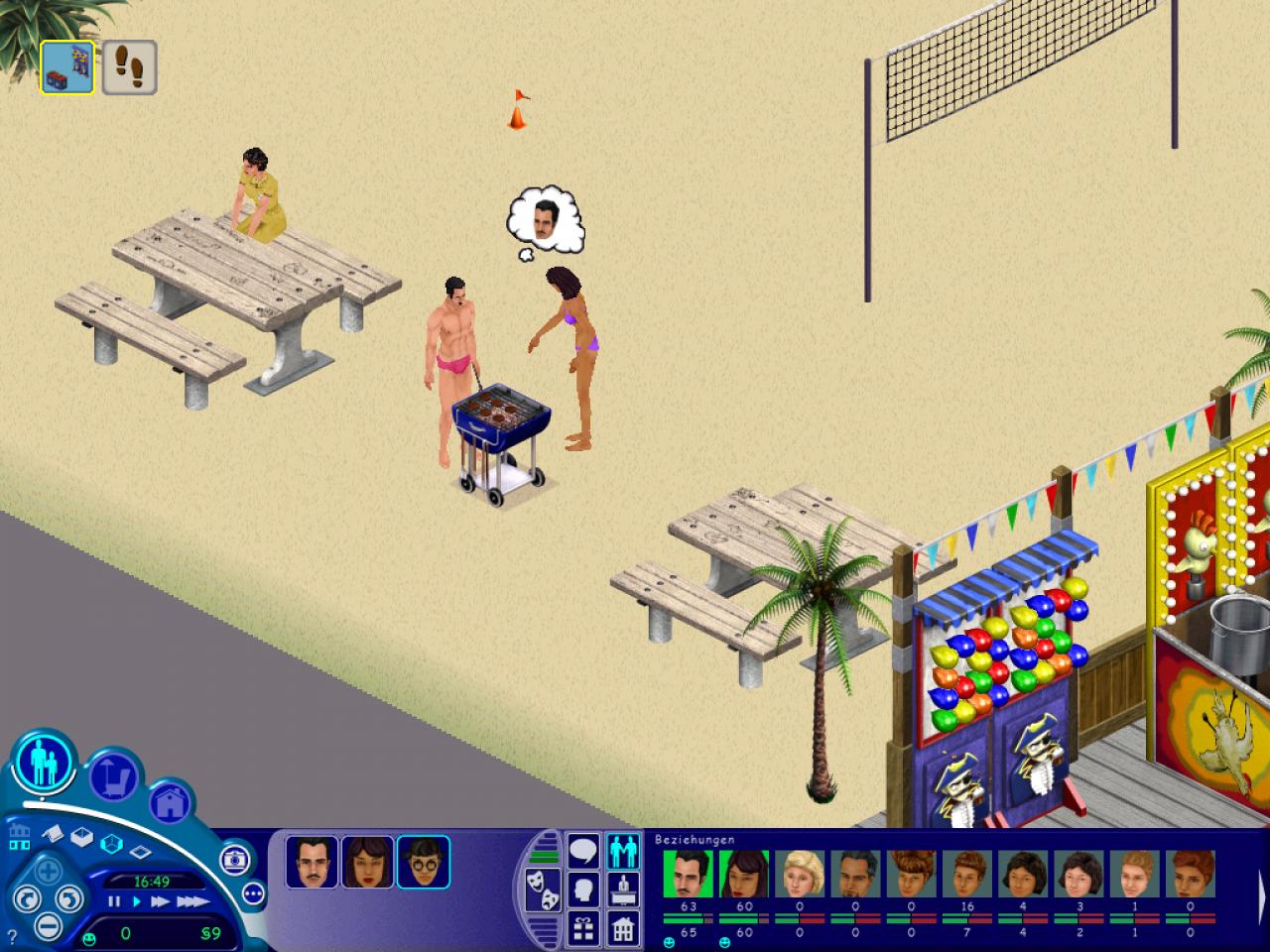 [01/05/2002] Typisch amerikanisch fällt das Barbeque am Strand aus.