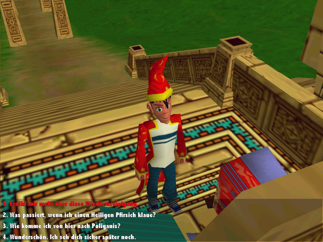 [20/06/2002] In einem Schönheitswettbewerb würde Simon gegen Guybrush Threepwood den Kürzeren ziehen.