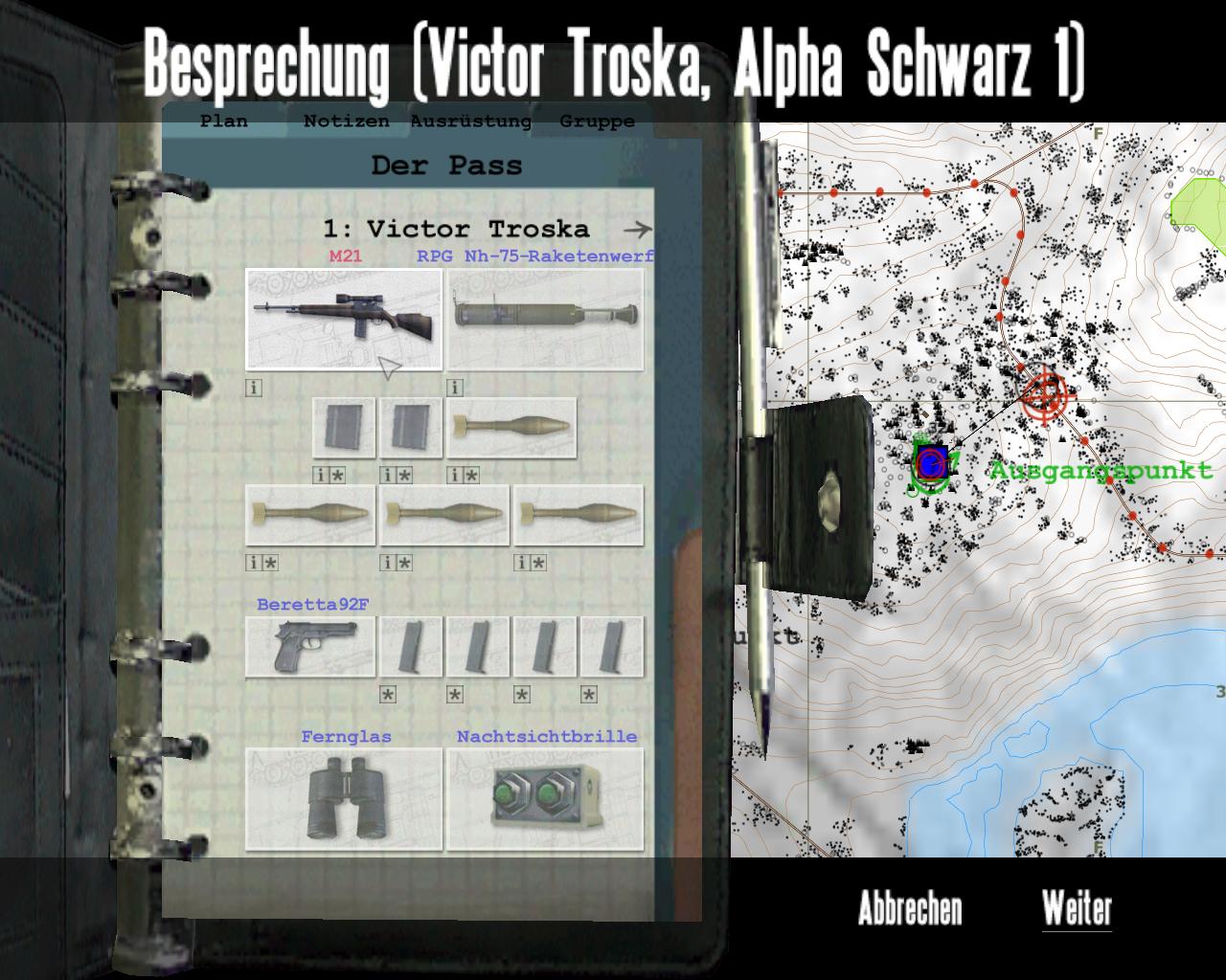 [12/08/2002] Bevor Sie mit Scharfschützengewehr und Panzerfaust auf die Pirsch gehen dürfen, vergehen einige Missionen.
