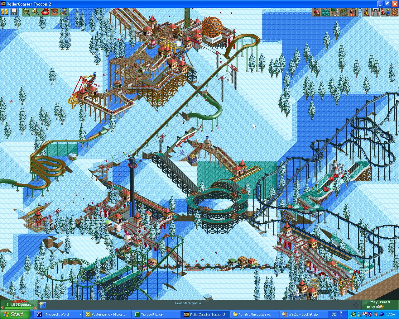 [17/09/2002] Screenshots zu Rollercoaster Tycoon 2. (9)