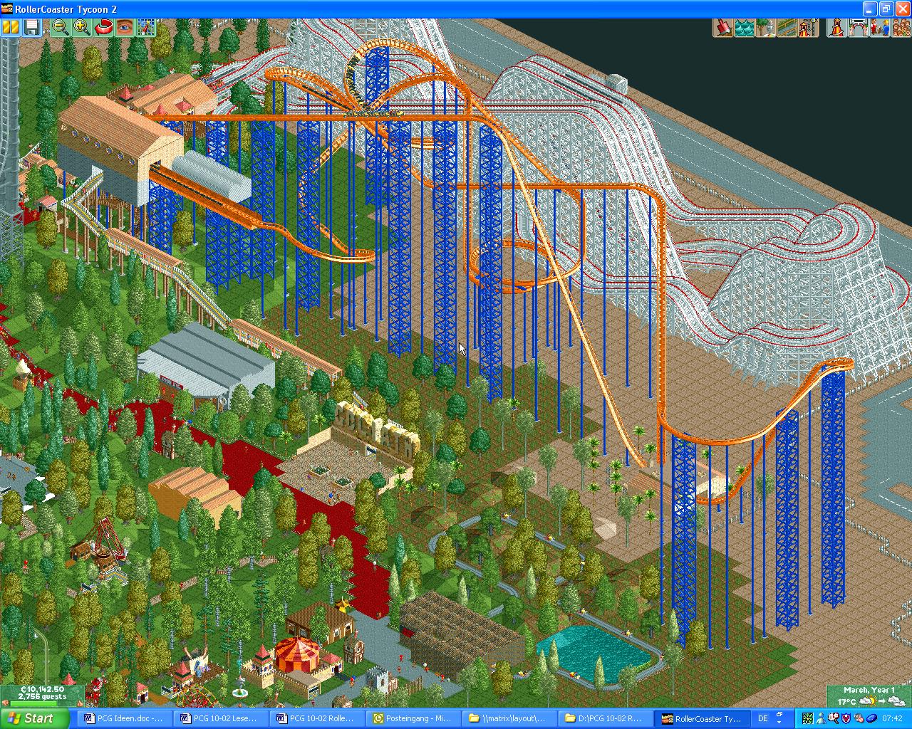 [17/09/2002] Screenshots zu Rollercoaster Tycoon 2. (10)