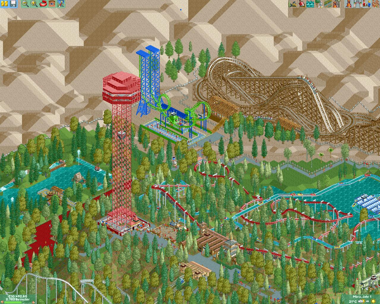 [14/11/2002] Screenshots zu Rollercoaster Tycoon 2. (8)