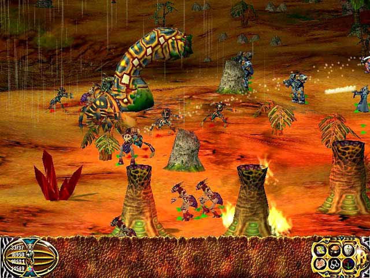 [08/01/2003] Die Aliens lassen sich am ehesten mit den Zerg aus Starcraft vergleichen.