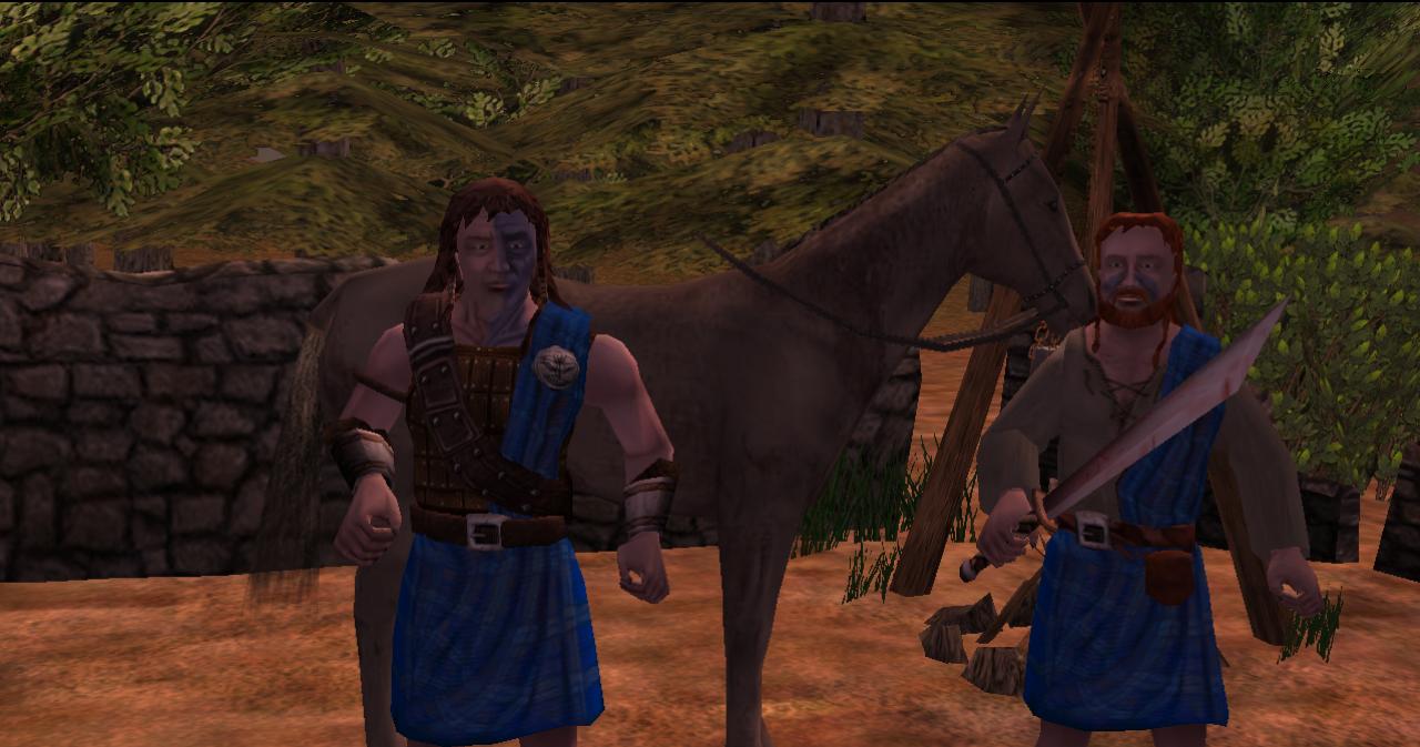[21/02/2003] Auch William Wallace taucht im Spiel auf. Neben ihm gibt es noch weitere, besonders starke Helden, ähnlich wie in Age of Mythology.