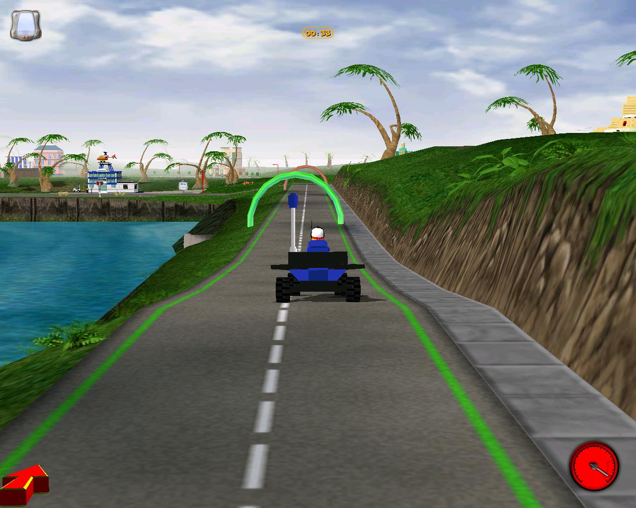 [22/02/2003] Im Lego-Mobil durch Lego-Island flitzen. Ein Traum!