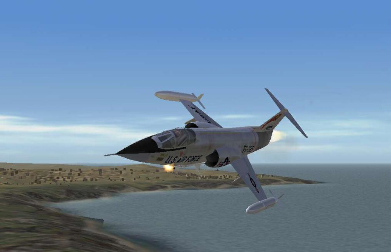 [07/04/2003] Der Starfighter ist schwierig zu fliegen, hat aber große Kraftreserven.