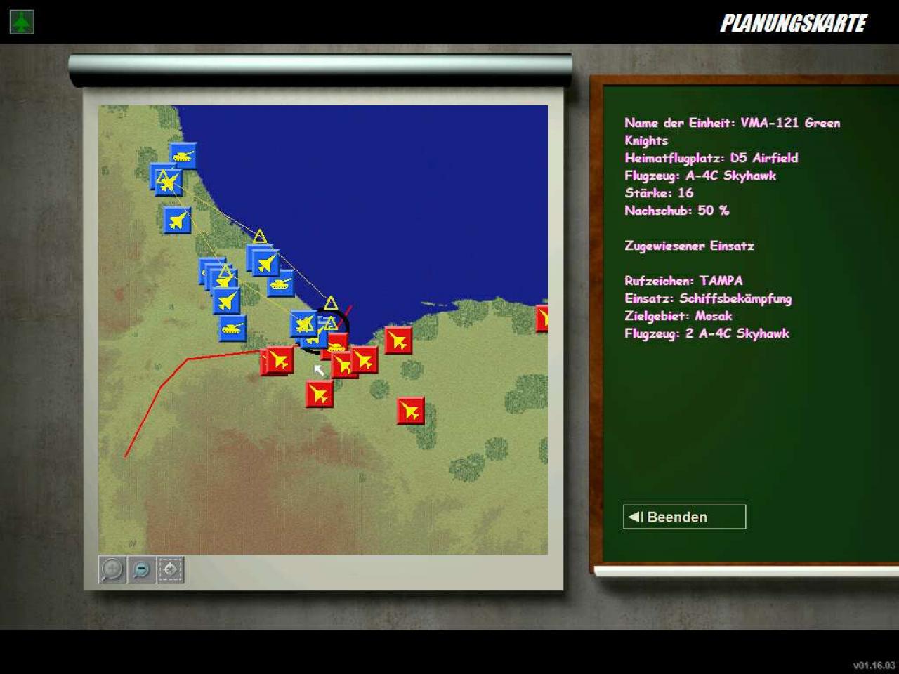 [07/04/2003] Die Einsatzplanung ist kaum zu gebrauchen.
