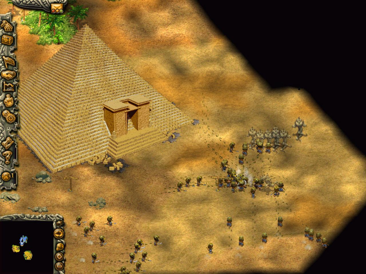 [07/04/2003] Die Pyramiden von Gizeh sollen wieder im alten Glanz erstrahlen.
