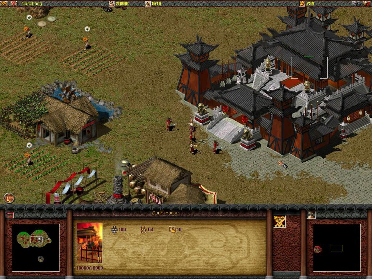 [12/05/2003] Grafisch ist Dragon Throne wirklich hoffnungslos veraltet. Age of Empires 2 sieht besser aus.