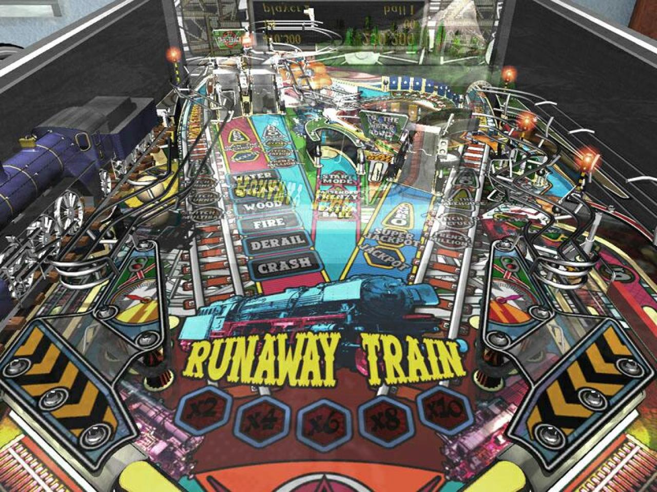 [28/05/2003] Runaway Train ist der dritte Flipper des Trios.
