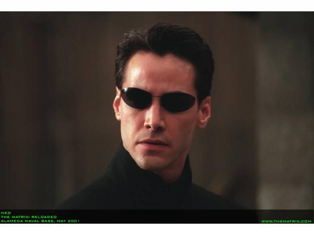 [16/05/2003] (Copyright by Warner Bros.) Matrix-Hauptdarsteller Neo.