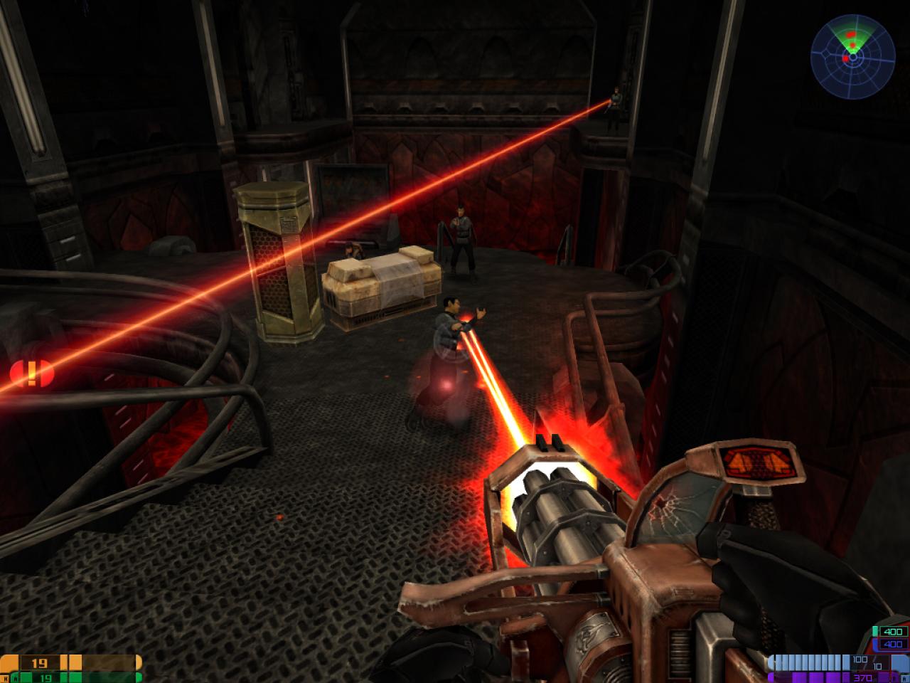 [25/06/2003] Schnellfeuerkanonen sind in Ego-Shootern längst obligatorisch geworden. Elite Force 2 präsentiert die Plasma-Variante der Mini-Guns!