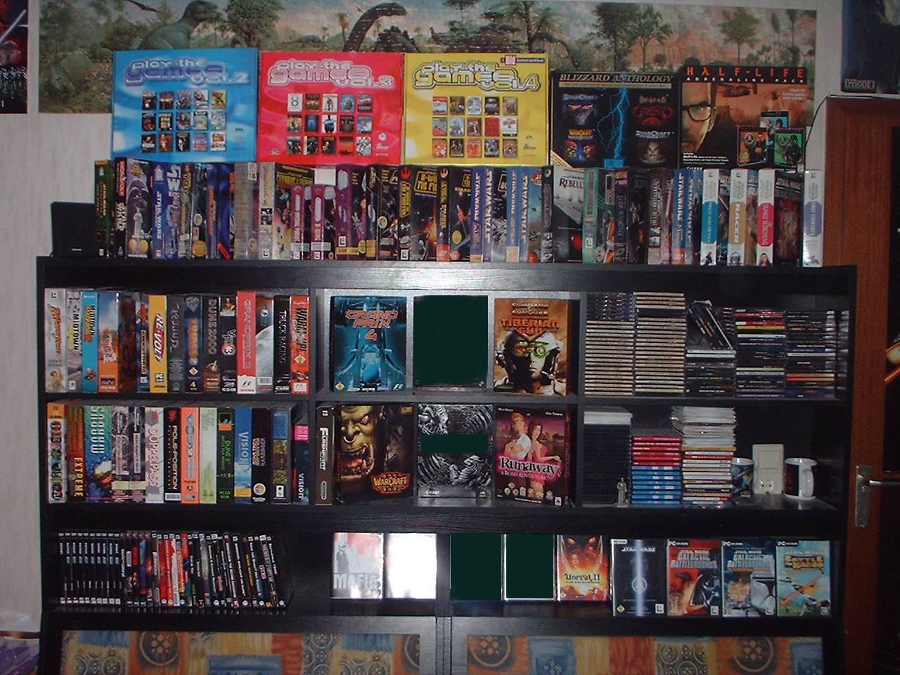 [06/06/2003] Die Spielesammlung von Daniel Dlugosch.