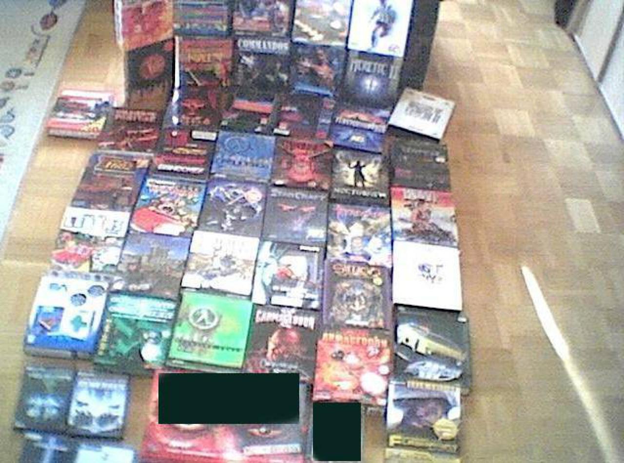 [06/06/2003] Die Spielesammlung von Frederic 