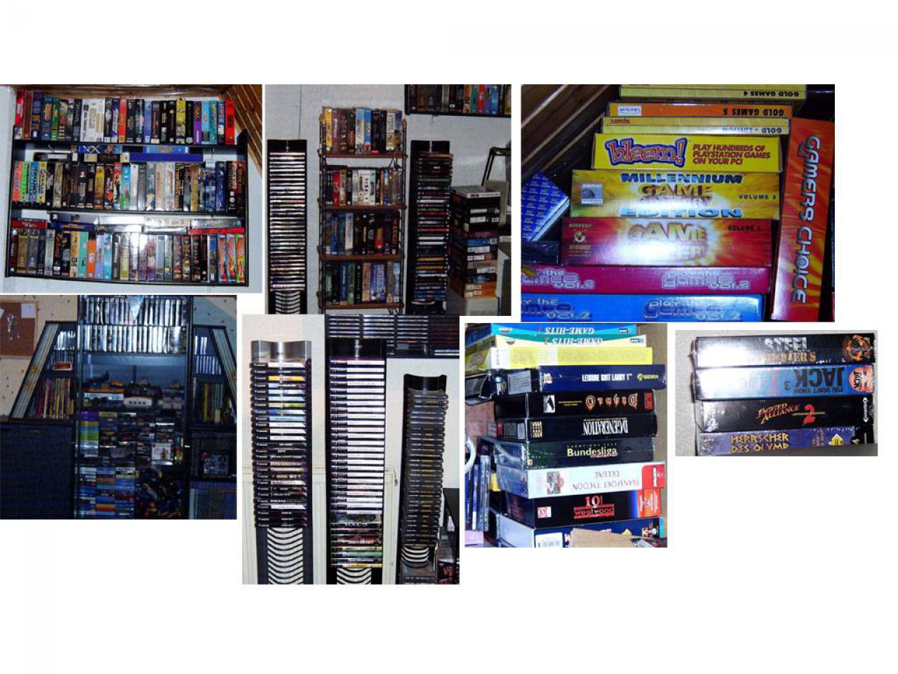 [06/06/2003] Die Spielesammlung von Frank Bersch.