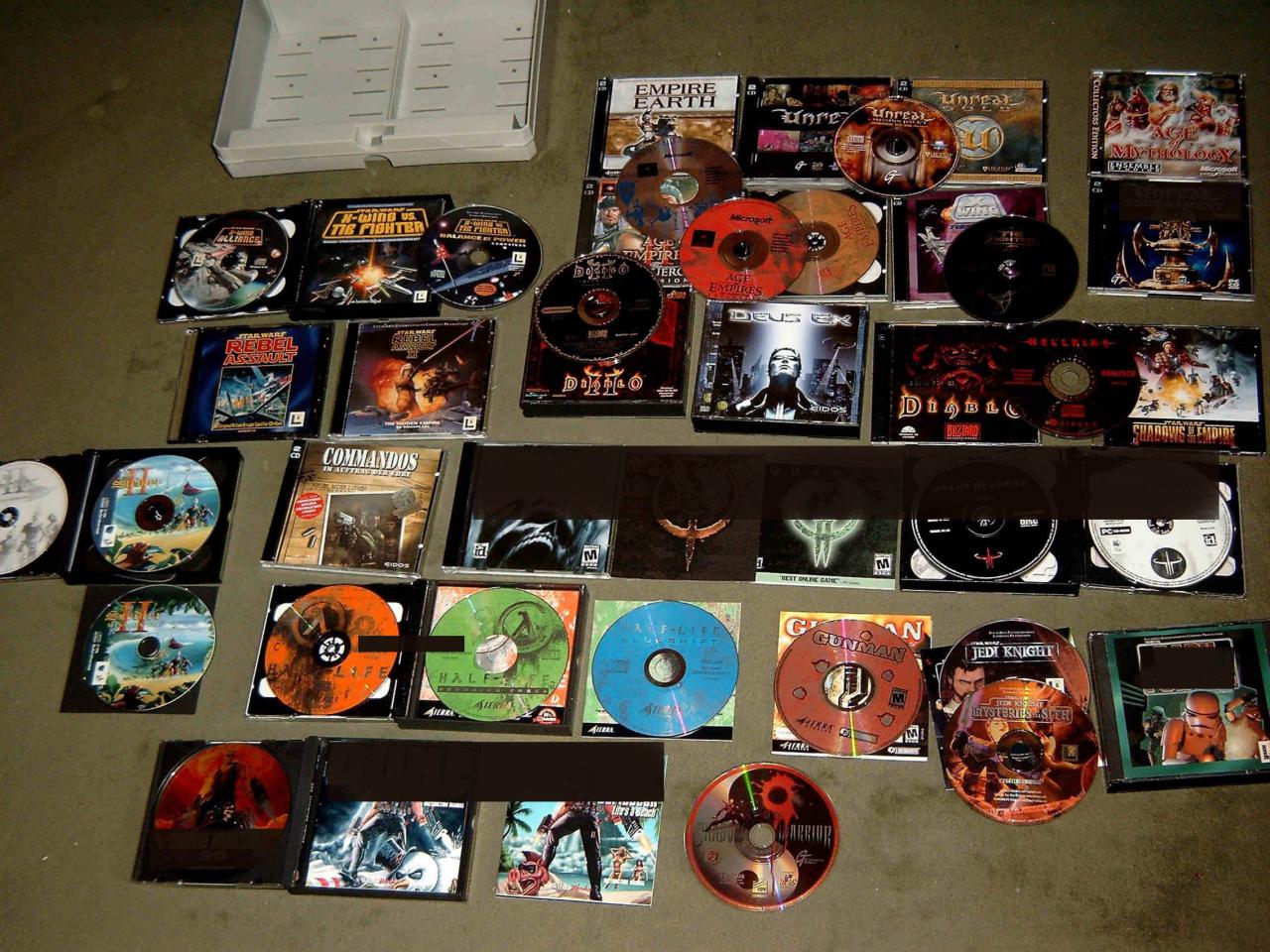 [02/07/2003] Die Spielesammlung von Nali_WarCow.