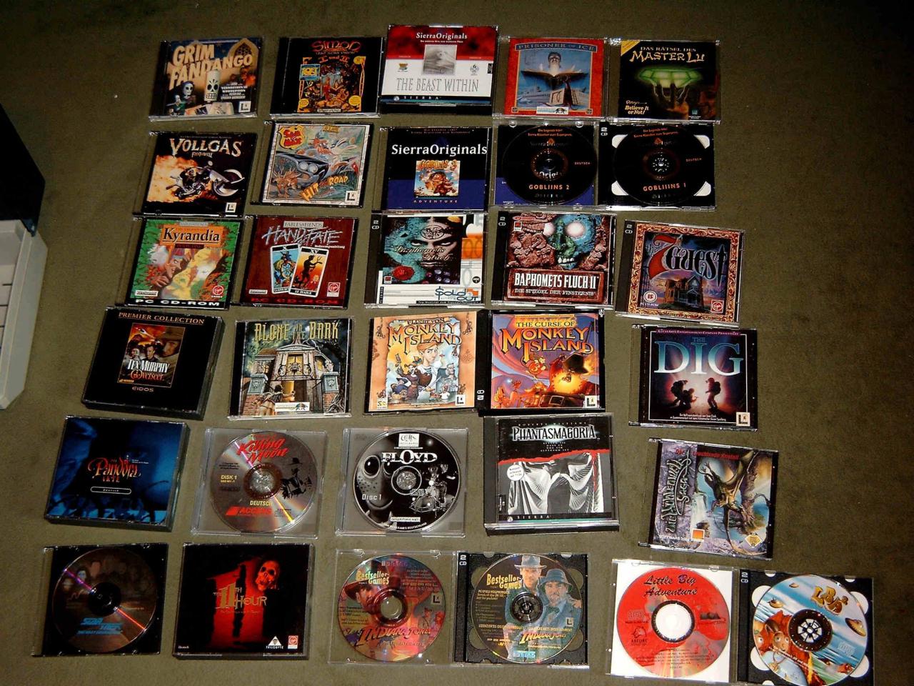 [02/07/2003] Die Spielesammlung von Nali_WarCow.